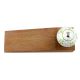 2 Pieces Lime Floral Crackle Ceramic Wooden Door Stopper